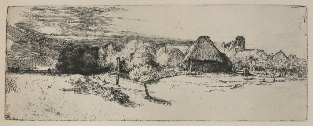 Landscape with Tower / Paysage à la tour, circa 1651